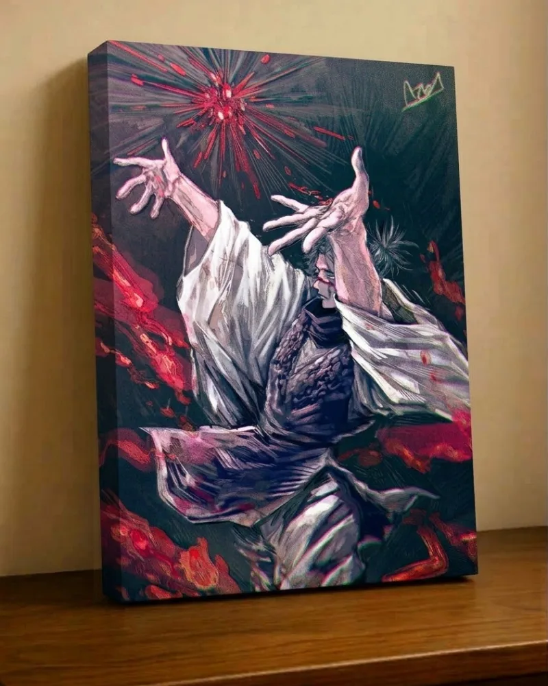 Cuadro Choso, Manipulación de Sangre · Jujutsu Kaisen en retablo Djhones