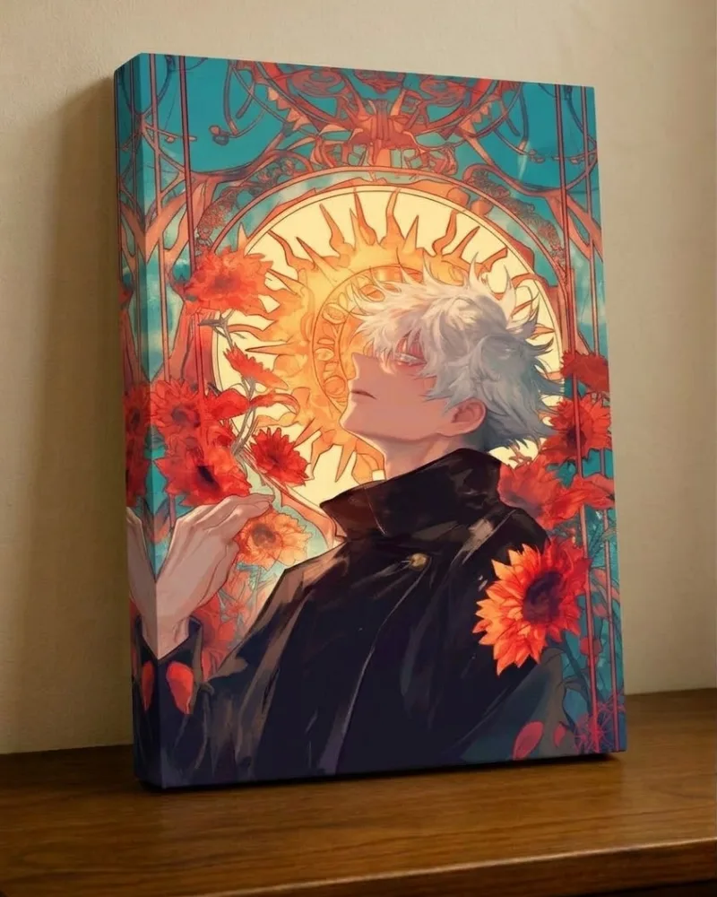 Cuadro de anime en retablo Djhones